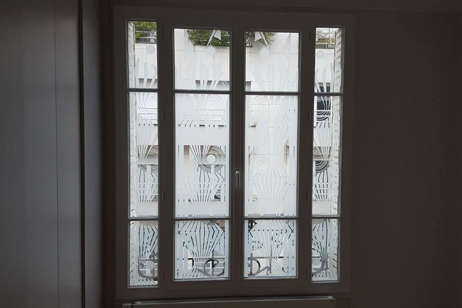 Fréour Architecte - Vitrophanie