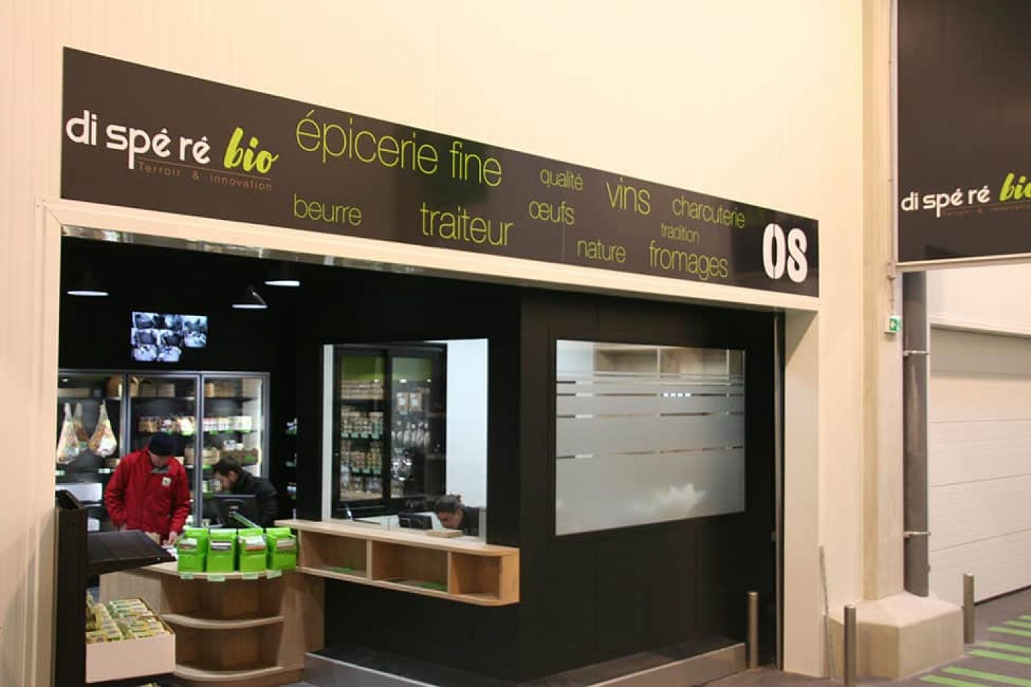 Di spé ré bio Rungis - Décoration de magasin