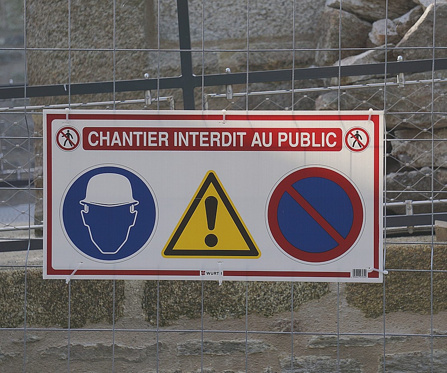La signalétique de chantier pour sauver des vies